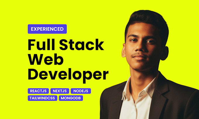 develop a modern full stack website with frontend and backend