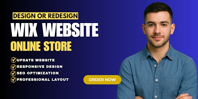 edit wix website, redesign and optimize your wix online store for sales
