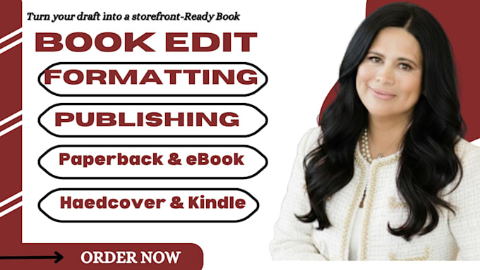 fix errors, and format your book for amazon KDP book publishing step by step