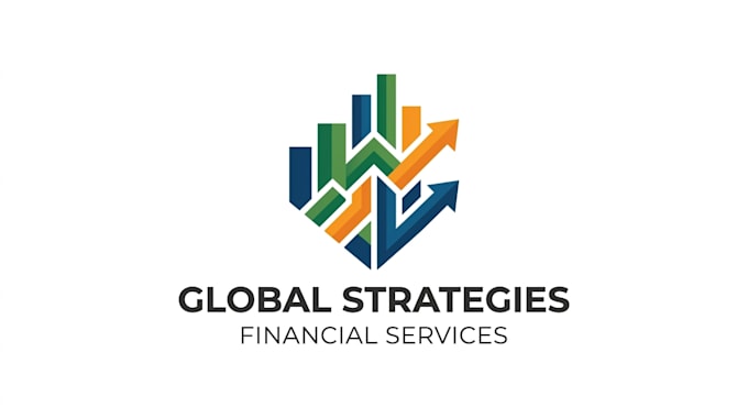 design a professional and modern financial services logo