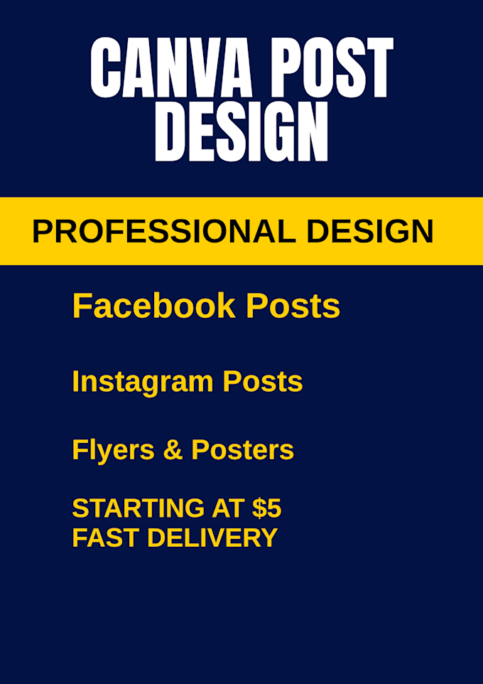 design canva posts flyers and posters