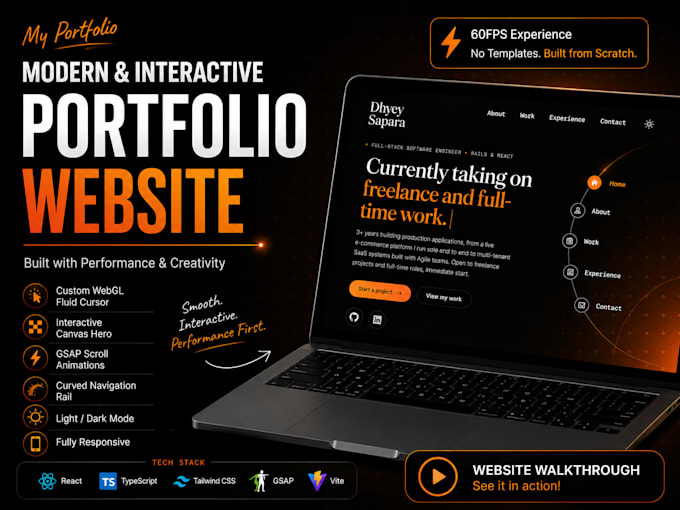 build fast responsive landing page for startup or business