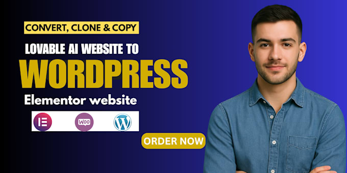 convert lovable ai design into a high converting wordpress website