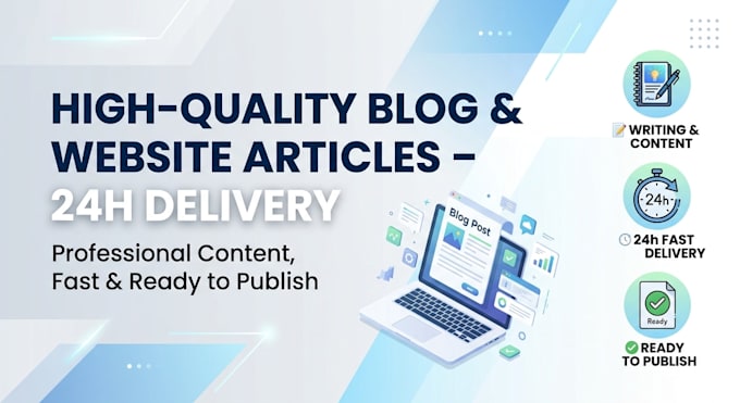 write SEO blog articles and website content fast