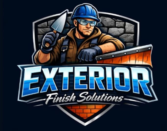 do beautiful exterior finish solutions logo design