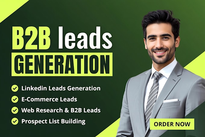 do linkedin leads for sales b2b lead generation USA