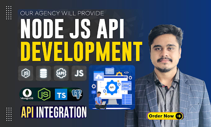 do rest api development and integration using node js