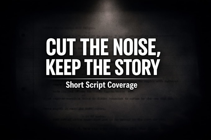 provide short film script coverage