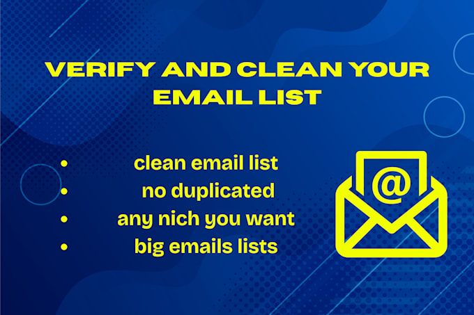 clean and verify your email list