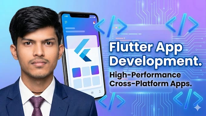 create a modern flutter app with firebase