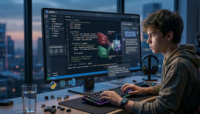 build custom ai chatbot with rag using langchain, gpt, PDF, CSV data