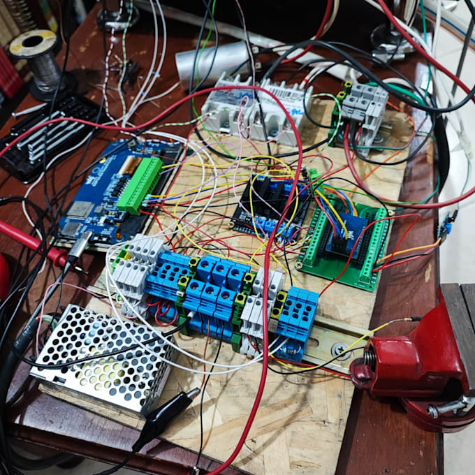 design a custom esp32 industrial controller and hmi