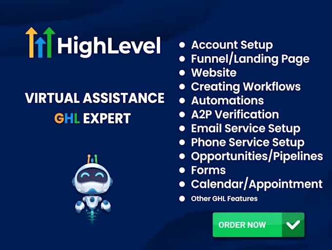 develope a ghl website, ghl sales, funnels and automation