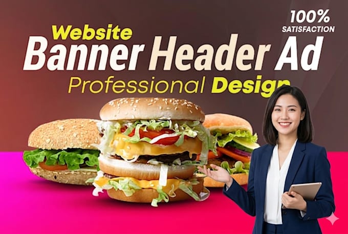 design professional website banners, shopify web banner ads
