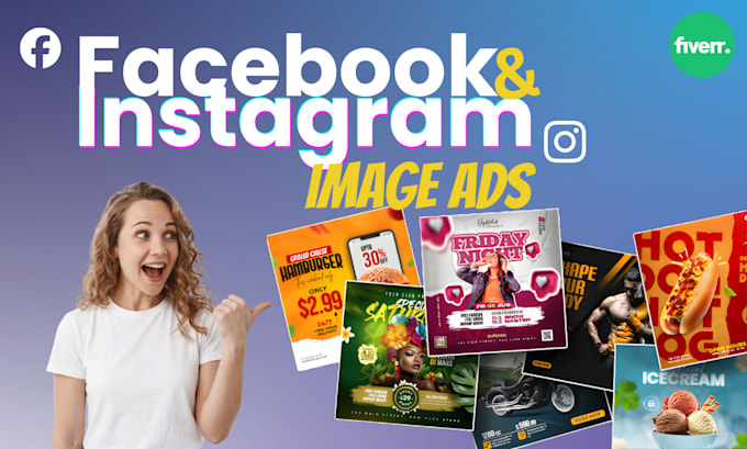do social media advertising, facebook ads post, instagram post, carousel design
