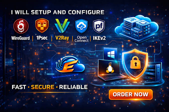 setup, configure wireguard, ipsec, v2ray vpn, openconnect server, pfsense, ikev2