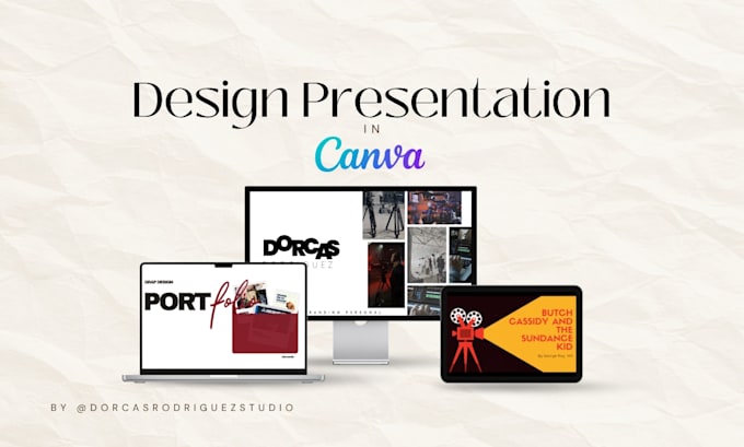 design a canva presentation for your business