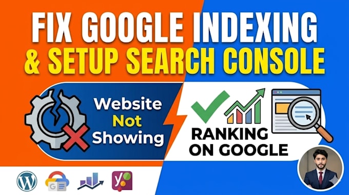 setup google search console, sitemap and fix indexing errors