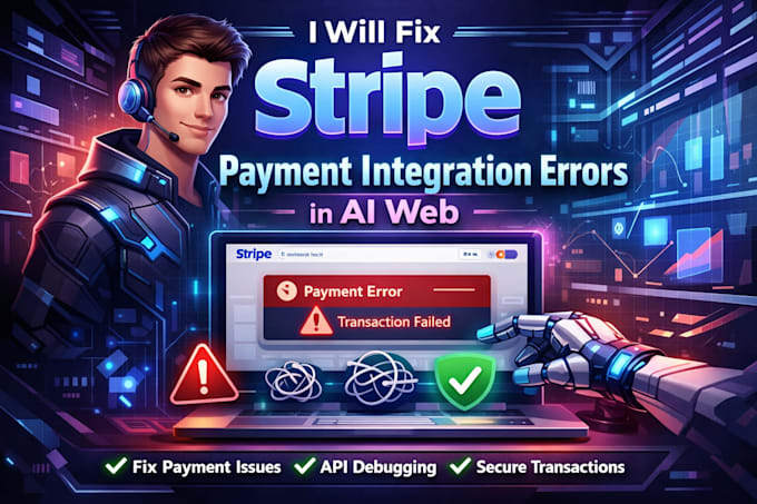 fix stripe payment integration errors in ai web
