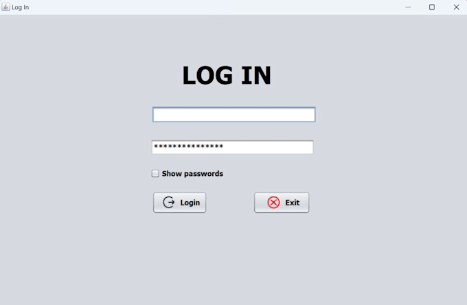 build dynamic java gui applications with mysql database