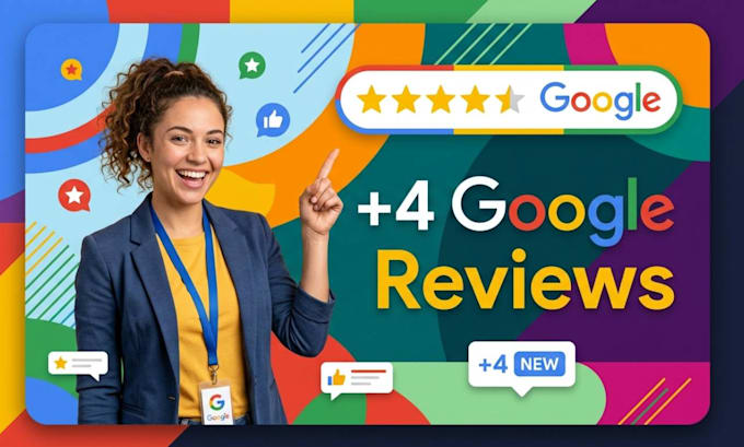add 4 new google reviews to improve your local maps ranking