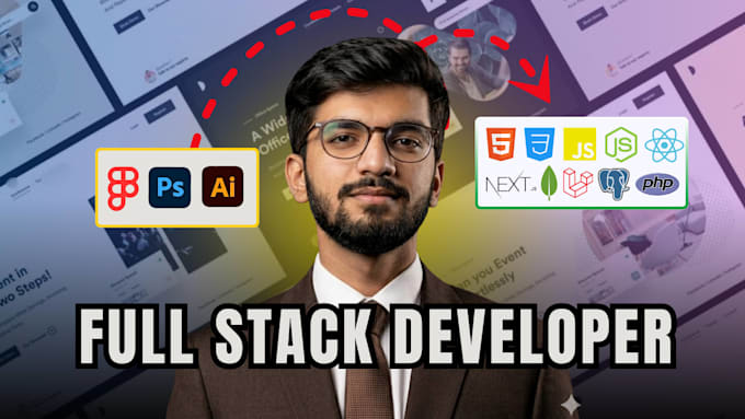 do custom ai website development as full stack developer, front end, backend
