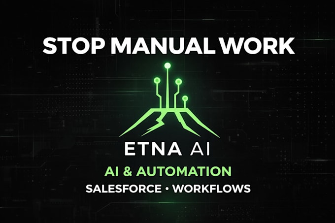 automate your workflows, salesforce processes, and build ai solutions