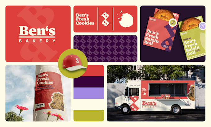 design your brand style guide, custom logo, brand identity