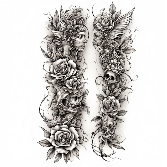 design professional creative tattoo design