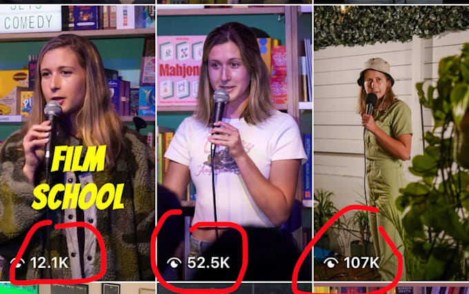 edit your stand up comedy sets into clipable viral moments