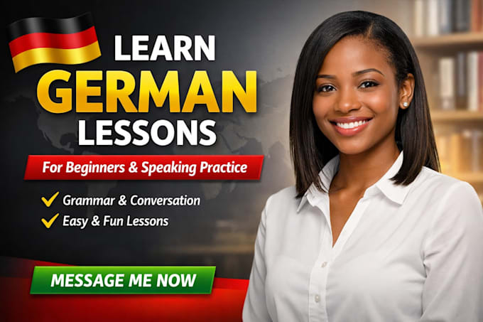 teach german language a1  a2 lessons for beginners and speaking