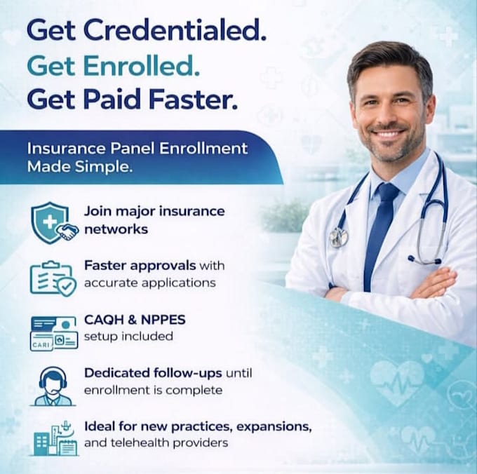 expertly manage provider credentialing and enrollment