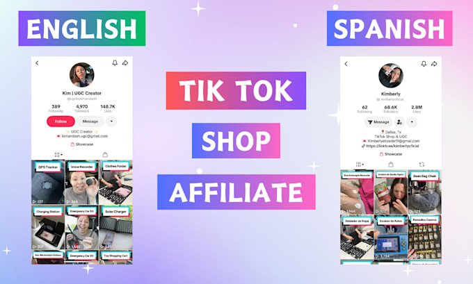 create tiktok shop videos for your product