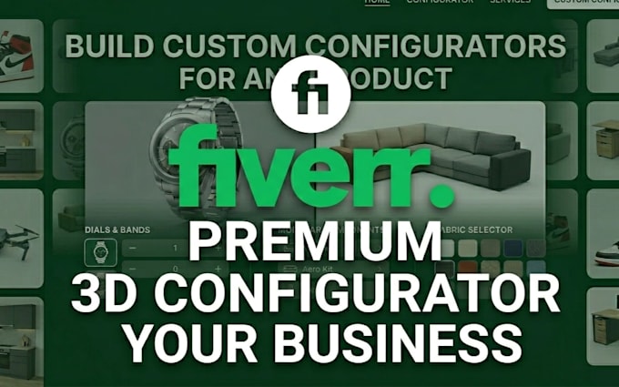 build 3d product configurator in threejs playcanvas for web