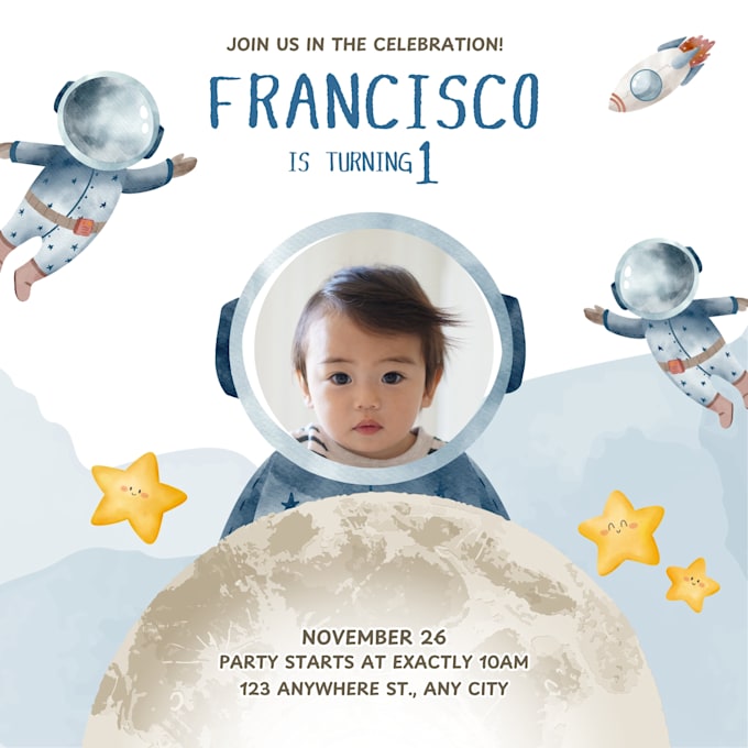 create a beautiful, animated invitation for your events
