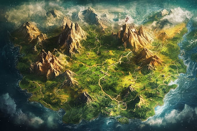 do your fantasy map