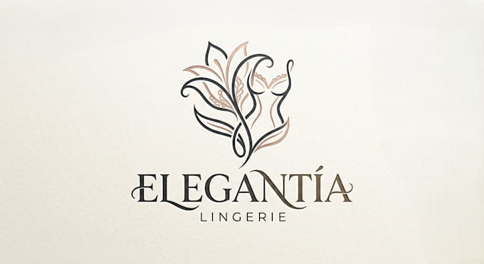 design an elegant and stylish lingerie logo