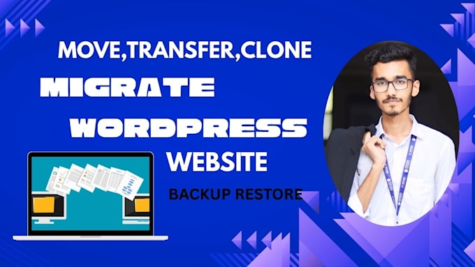 move migration, transfer or backup on your wordpress site