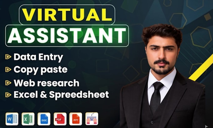 do fast excel data entry, web research and any type of data entry in 3