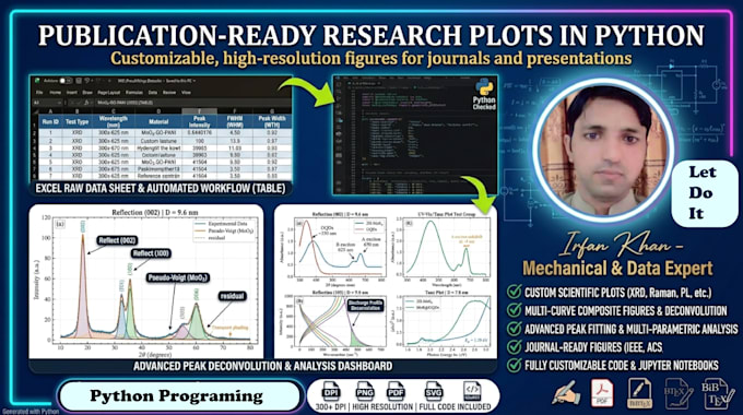 do publication ready research plots in python