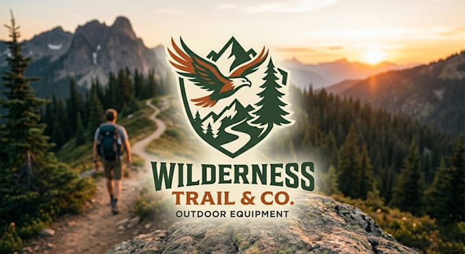 design a bold and adventurous outdoor logo