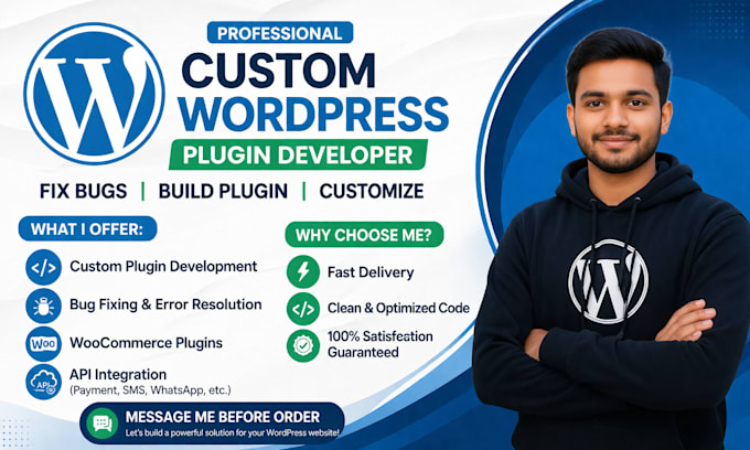 create or customize wordpress plugin with any functionality