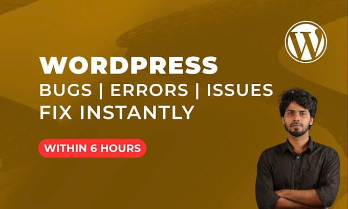 fix wordpress bugs errors issues and broken website