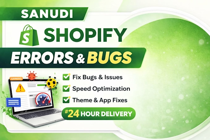 fix shopify store issues, errors and bugs professionally