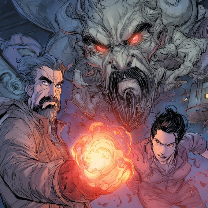 do comic manga artist comic book illustration