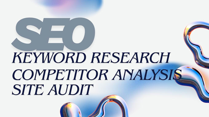 do SEO keyword research and site audit