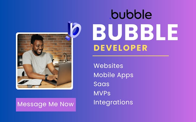 bubble app developer bubbleio developer for bubble apps, mvp saas, bubble api
