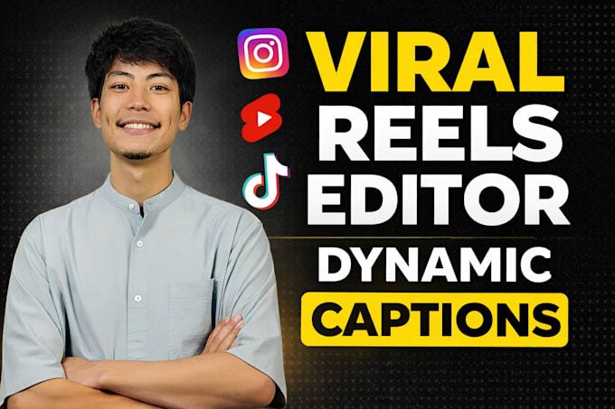 Edit instagram reels, youtube shorts with dynamic captions by ...