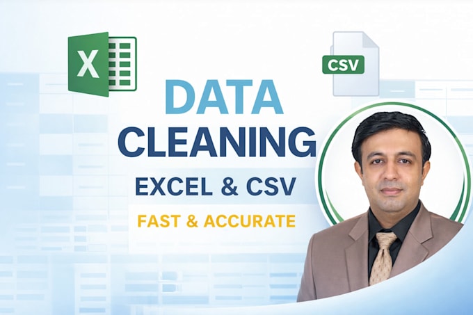 Clean, format and organize your excel or csv data professionally by ...
