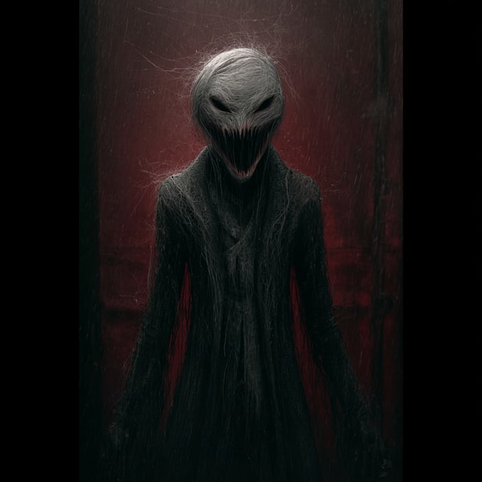make a dark horror and fantasy horror character